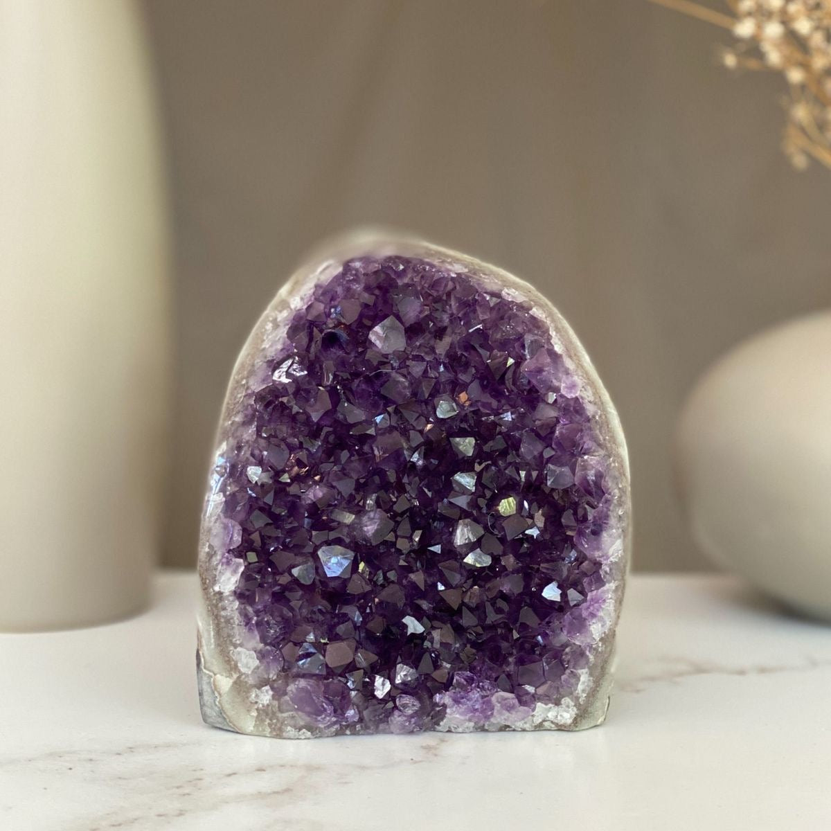 Wealth and Healing Amethyst Geode