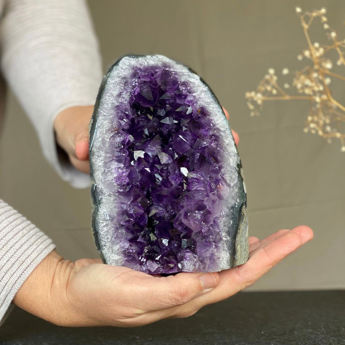 Wealth and Healing Amethyst Geode