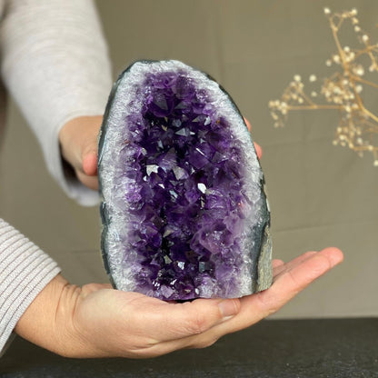 Wealth and Healing Amethyst Geode