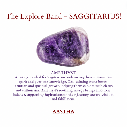 The Explore Band - for SAGGITARIUS