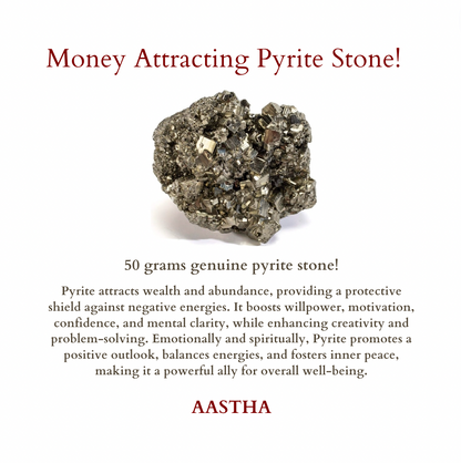 Money Magnet Pyrite Stone