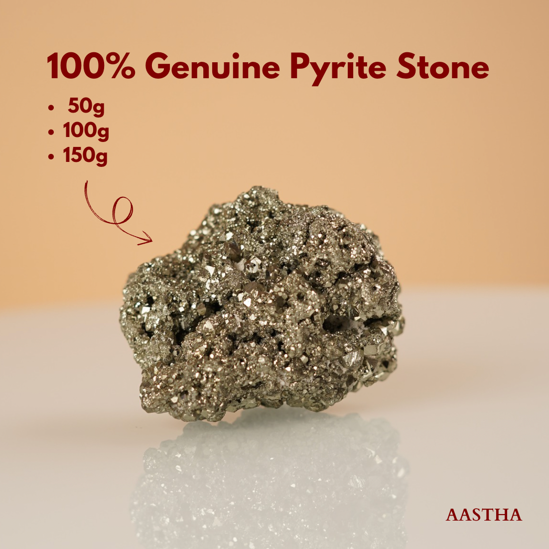 Money Magnet Pyrite Stone